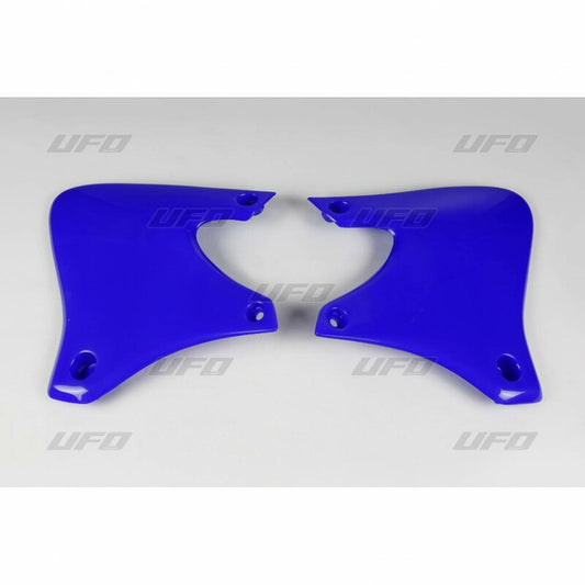 UFO Radiateurkappen reflex blauw Yamaha WR400F/YZ400F