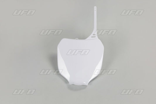 UFO Front number plate white Yamaha