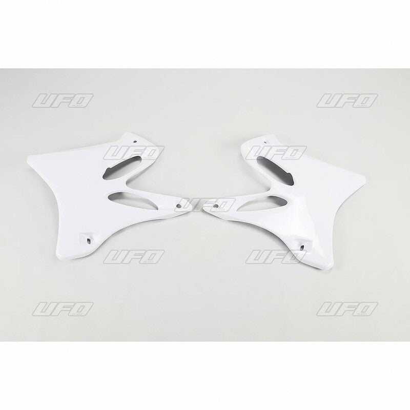 UFO Radiator shrouds white Yamaha 