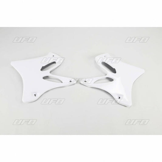 UFO Radiator shrouds white Yamaha 