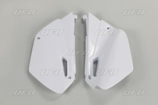 UFO Side number plates white Yamaha YZ85/85LW 