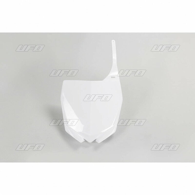 UFO Front number plate white Yamaha