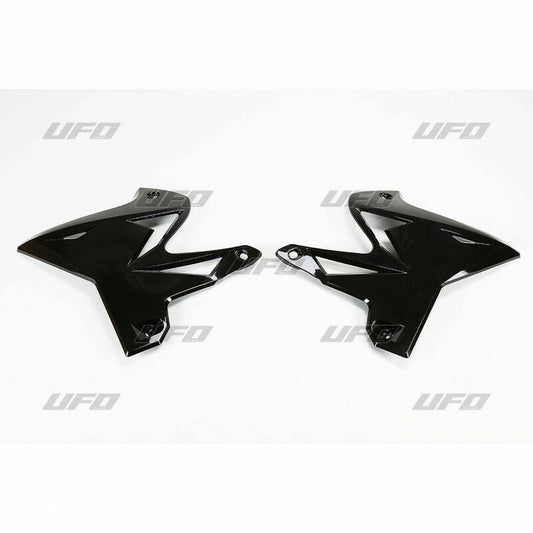 UFO Radiator shrouds black Yamaha YZ125/250