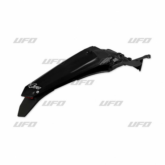 UFO Rear fender + license plate holder + light black Yamaha WR250F 