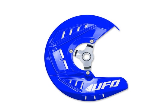 UFO Front brake disc protector blue Yamaha YZ250F/YZ450F