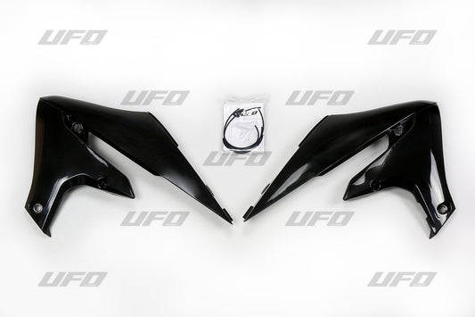 UFO Radiator shrouds black Yamaha YZF450F 