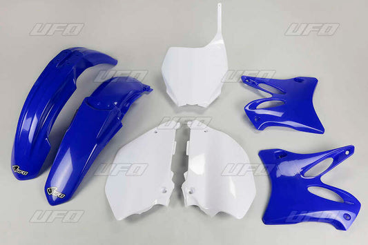 UFO Plastic kit OEM kleur blauw/wit Yamaha YZ125/144/250