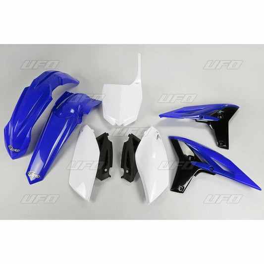 UFO Plastic kit OEM color blue/white Yamaha YZ250F 