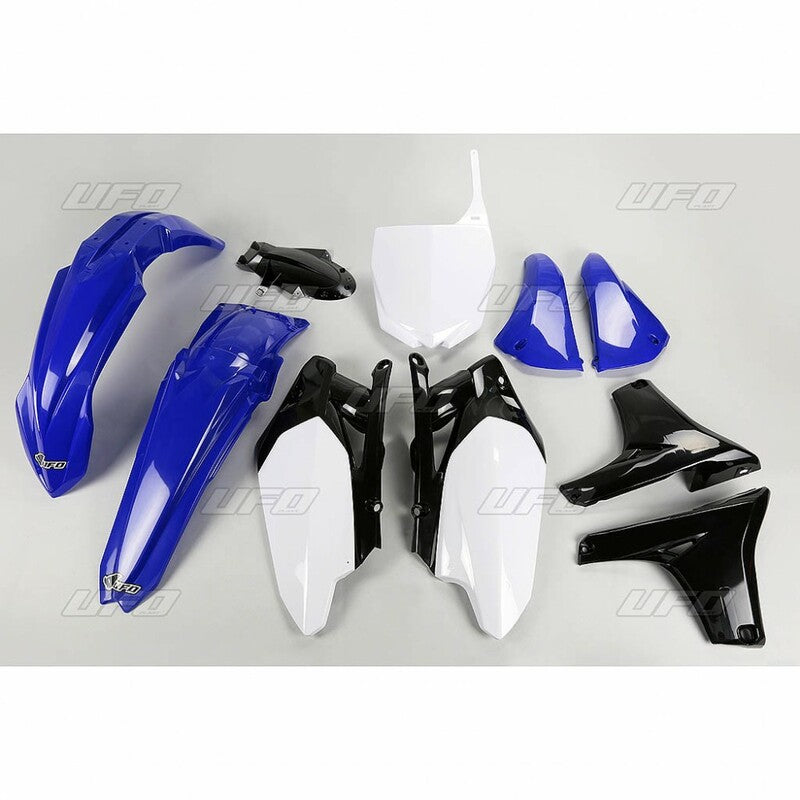 UFO Plastic kit OEM kleur blauw/zwart/wit Yamaha YZ450F