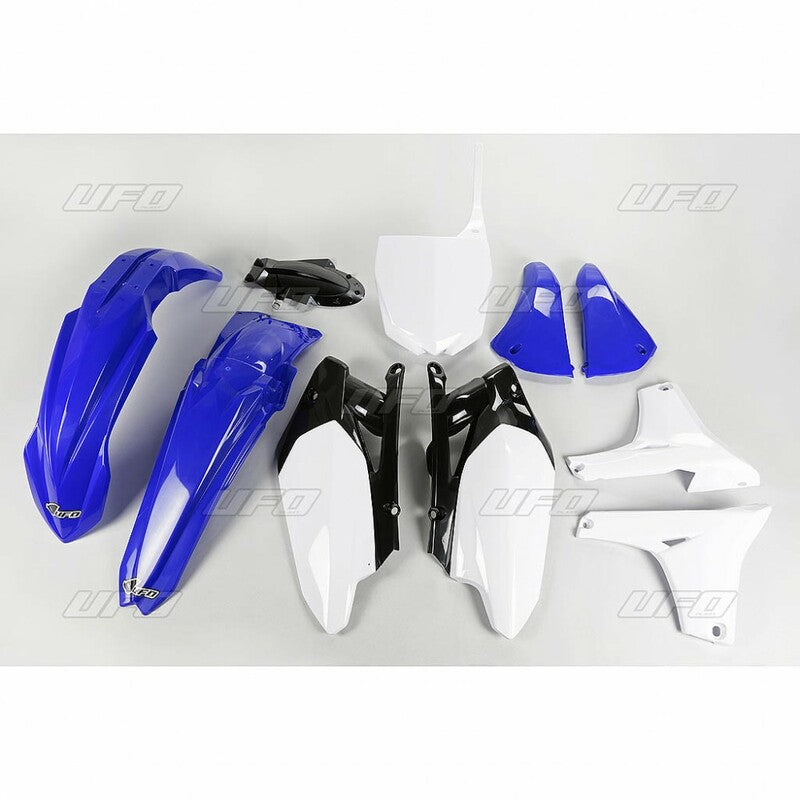 UFO Plastic kit OEM kleur blauw/zwart/wit Yamaha YZ450F