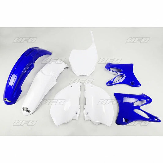 UFO Plastic kit OEM color blue/white Yamaha YZ125/250