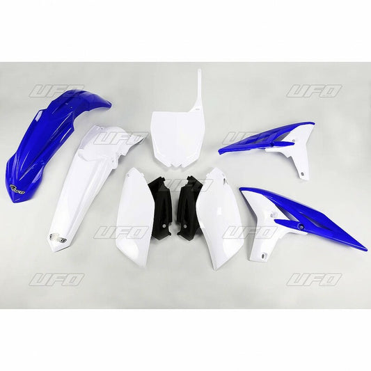 UFO Plastic kit OEM kleur blauw/wit Yamaha YZ250F