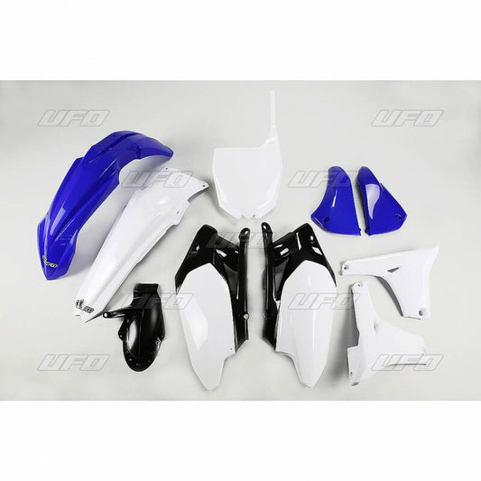 UFO Plastic kit OEM color blue/white Yamaha YZ450F