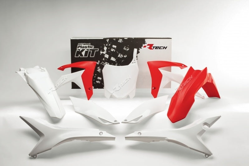 PLASTIC KIT CRF250R 14 CRF450R 13-14 ORIGINAL COLOR RED/WHITE