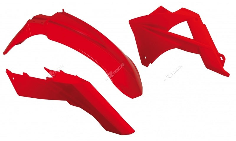 PLASTIC KIT EC125/250/300 10/FSR450 10 ORIGINAL COLOR RED