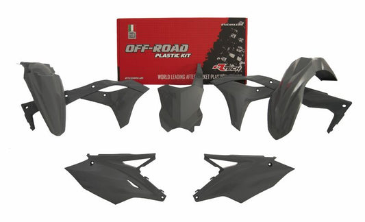 RACETECH plastic sets Quantum Gray 