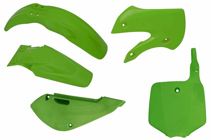 RACETECH plasticsets oorspronkelijke kleur (2020) Kawasaki KX65