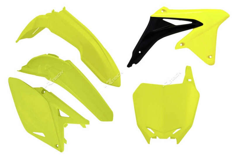 Kit plastics Racetech fluo yellow Suzuki RM-Z250