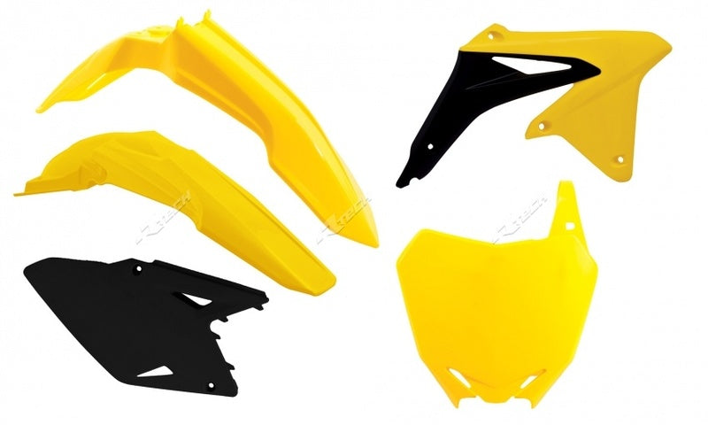 RACETECH plastic set original color (2017) yellow/black Suzuki RM-Z450 