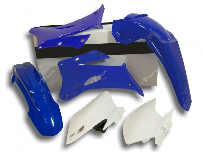 PLASTIC KIT WRF250 07-13 4 PIECES ORIGINAL COLOR BLUE/WHITE