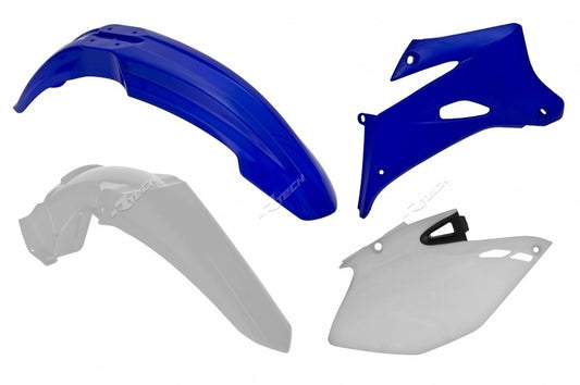 PLASTIC KIT WRF450 07-11 4 PIECES ORIGINAL COLOR BLUE/WHITE