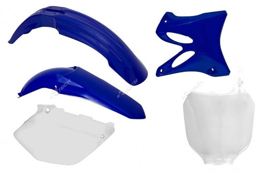 PLASTIC KIT YZ125/250 02-05/ORIGINELE KLEUR BLAUW/WIT