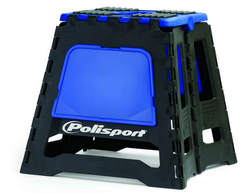 POLISPORT Opvouwbare motorbok blauw/zwart