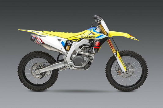 YOSHIMURA RS-12 Signature Series Complete Exhaust System - Suzuki RMZ 450 