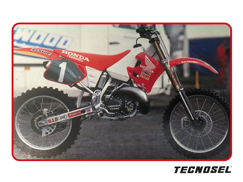 TECNOSEL Seat Cover Team Honda 1992