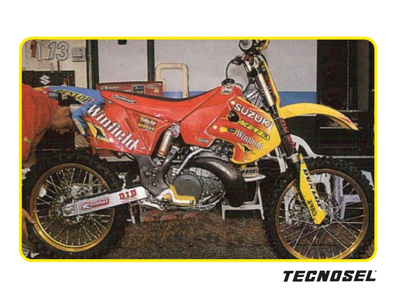 TECNOSEL Seat Cover Team Suzuki 1999