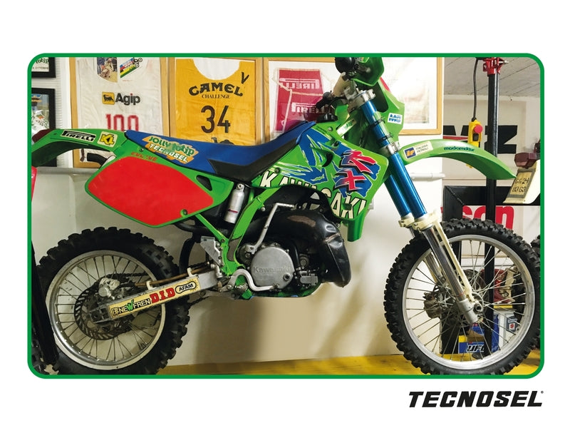 TECNOSEL Stickers Kit Team Kawasaki 1993