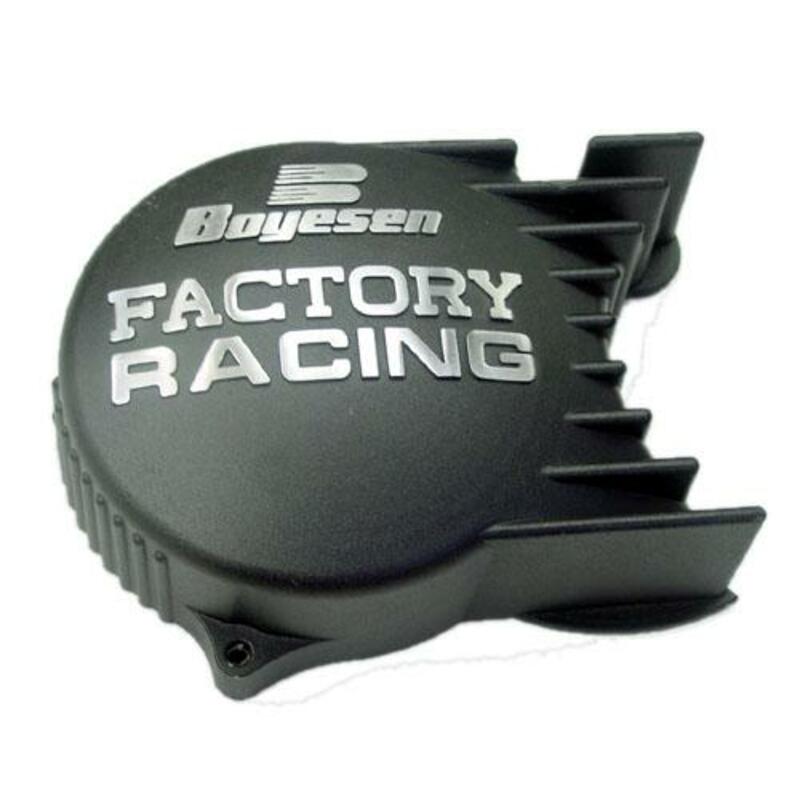 BOYESEN Factory Racing Ignition Cover Black 