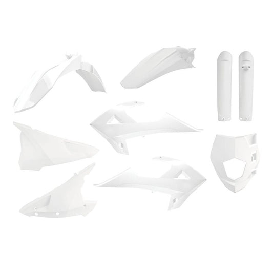 POLISPORT Plastic Kit White Gas Gas 