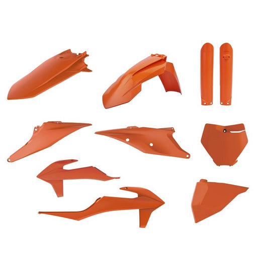 POLISPORT Plastic Kit Orange KTM 