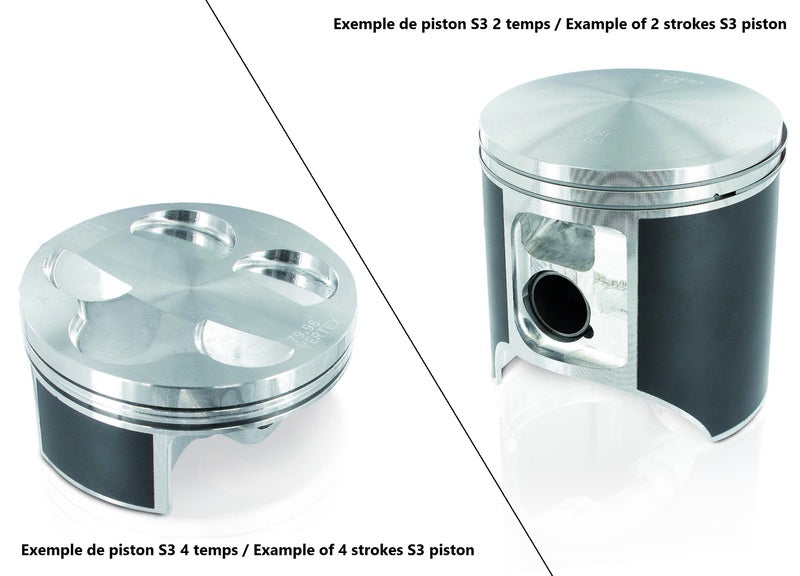 S3 cast piston Ø53.95mm standard compression Beta Evo 125 