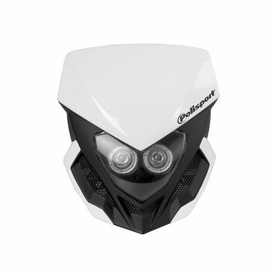 POLISPORT Lookos Evo Headlight White/Black 