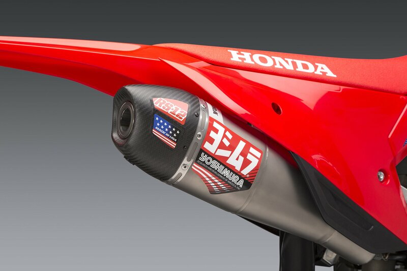 YOSHIMURA RS-12 Signature Series Full Exhaust System - Honda CRF 450R/RX 