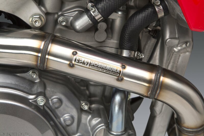 YOSHIMURA RS-12 Signature Series Full Exhaust System - Honda CRF 450R/RX