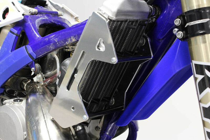 AXP Radiator Protectors Aluminium/Black Sherco