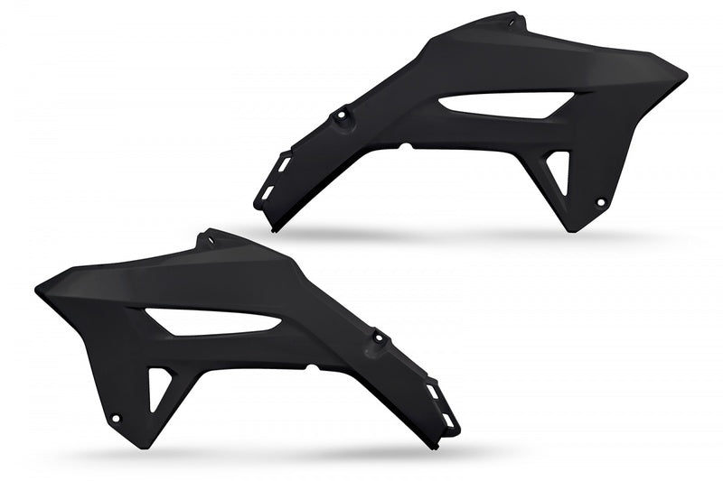 UFO Radiator Covers Black Honda CRF 450 R