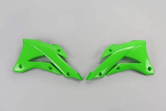 UFO Radiator Covers Green Kawasaki KX 85