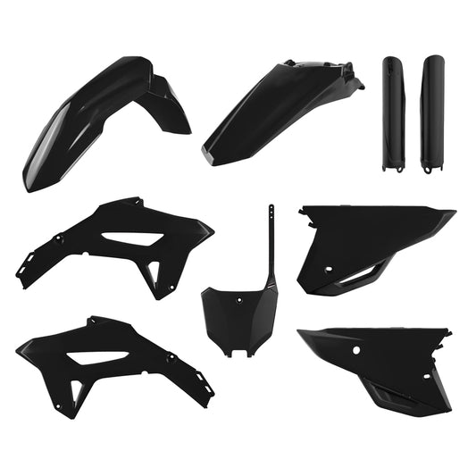 POLISPORT Plastic Kit Black Honda CRF450R