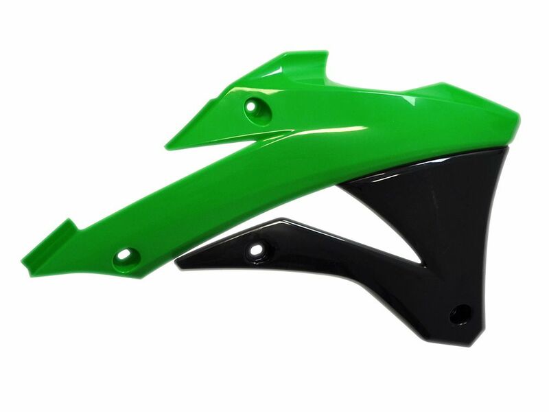 RACETECH Radiator Covers Green KX 85