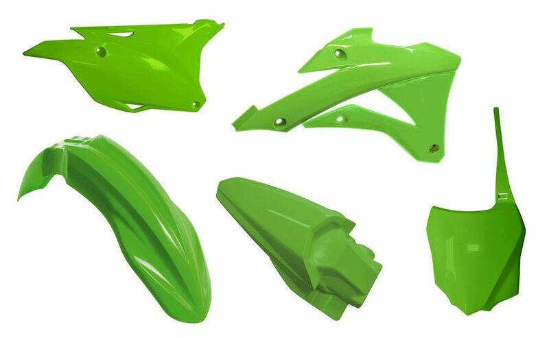 RACETECH Plastic Kit OEM Color (2021) Kawasaki KX 85-100 