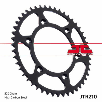 JT SPROCKETS Steel Standard Rear Sprocket 210 - 520 