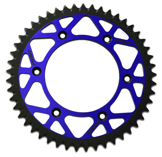 PBR Twin Color Aluminum ultra-light self-cleaning anodized rear sprocket 270 - 520 