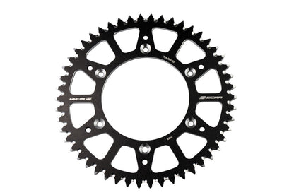 SCAR Rear Sprocket 49 Teeth Alu Ultralight Self-Cleaning 520 Type SRS330 Black 