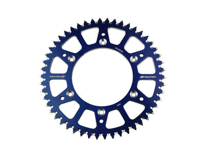 SCAR Rear Sprocket 48 Teeth Alu Ultralight Self-Cleaning 428 Type SRS520 Blue 