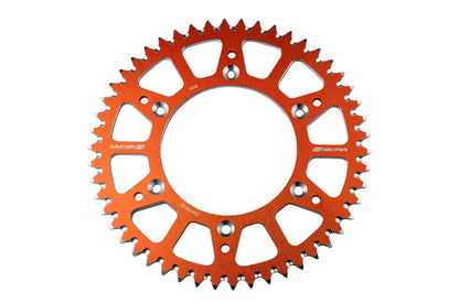 SCAR Rear Sprocket 48 Teeth Alu Ultralight Self-Cleaning 428 Type SRS520 Blue 