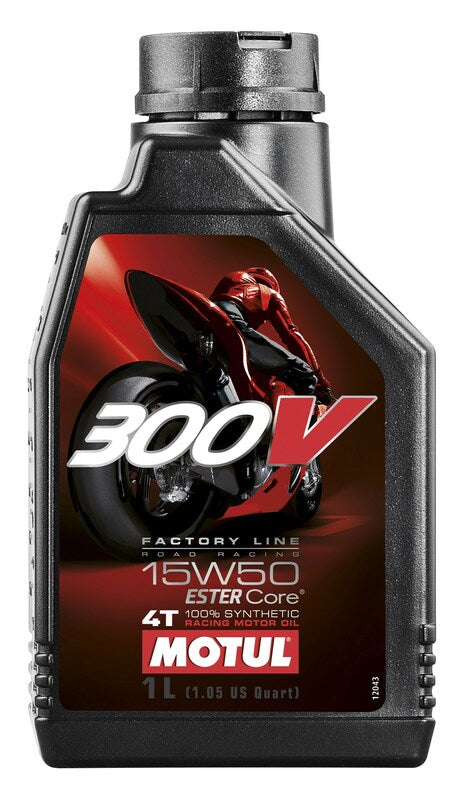 MOTUL 300V Factory Line Road Racing 4T motorolie - 15W50 1L